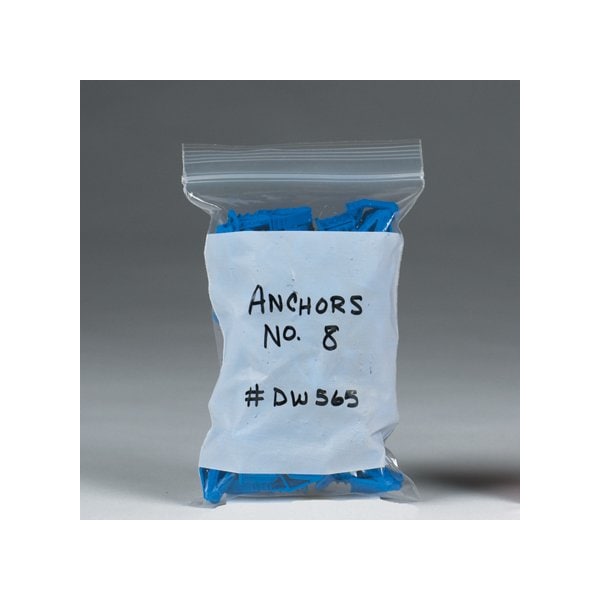 Bsc Preferred 14 x 24'' - 2 Mil White Block Reclosable Poly Bags, 500PK PB3993 - main